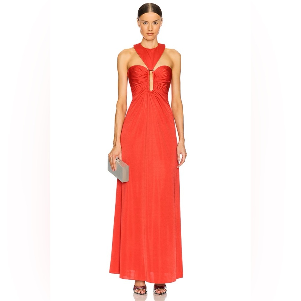 ET OCHS Victoria Gown in Scarlet